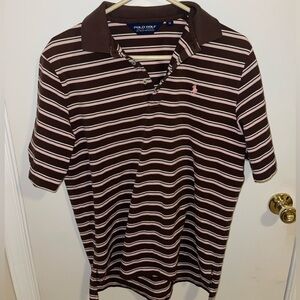 Ralph Lauren Golf Brown and Pink Men Medium